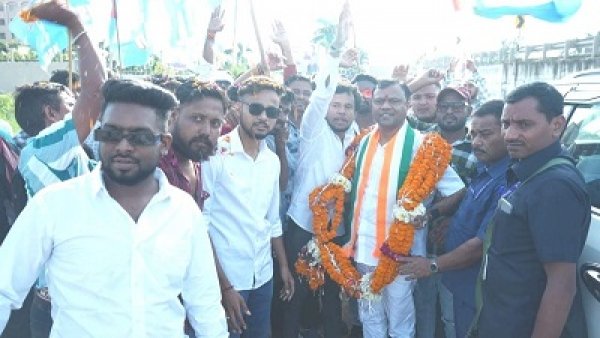 दीपक बैज के दुर्ग आगमन से एनएसयूआई कार्यकर्ता में दिखा भारी जोश- सोनू साहू