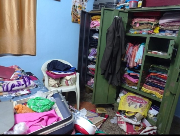 चोरों के हौसले बुलंद, फिर किया ज़ेवरों पर हाथ साफ़
