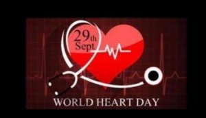 29 सितंबर को मनाया जायेगा विश्व हृदय दिवस, 'स्वस्थ जीवन शैली&Oacute; अपनाने पर दिया जाएगा जोर