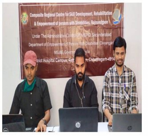 सीआरसी, राजनांदगांव में सतत पुनर्वास शिक्षण कार्यक्रम का सफलता पूर्वक आयोजन