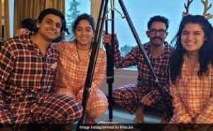 आइरा खान ने शेयर की थ्रोबैक क्रिसमस फोटो, बेटी के बॉयफ्रेंड के साथ मैचिंग नाइट सूट में दिखे आमिर खान