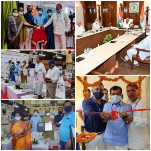 मुख्यमंत्री ने बस्तर वासियों को दिए 167 करोड़ रुपय से अधिक 70 विकास कार्यो की सौगात