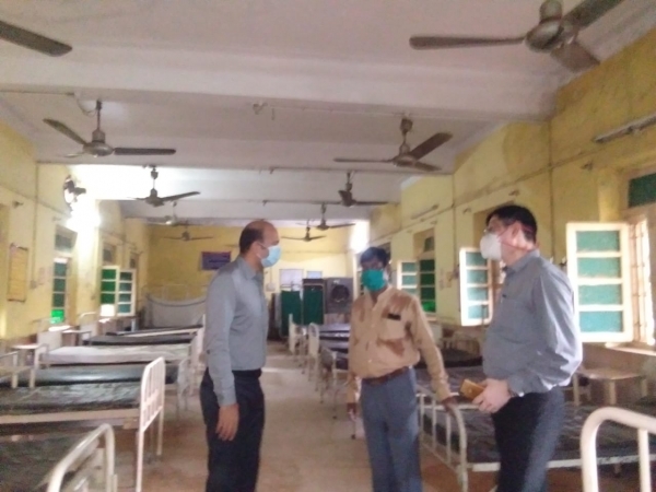 सोमवार से जिला अस्पताल में फीवर क्लिनिक में 3 काउंटर और होंगे आरम्भ ,  आइसोलेशन वार्ड में बेड बढ़कर होंगे 30