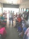 सुराज हॉस्पिटल में उड़ रही सामाजिक दुरी की धज्जी  //आपदा में अवसर//