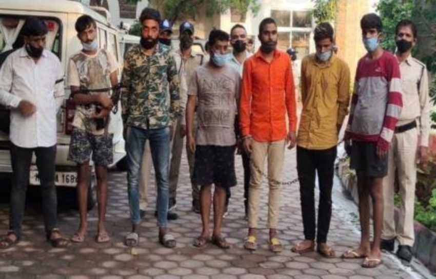 विदेशी लड़कियों से देह व्यापार कराने वाली गैंग का खुलासा