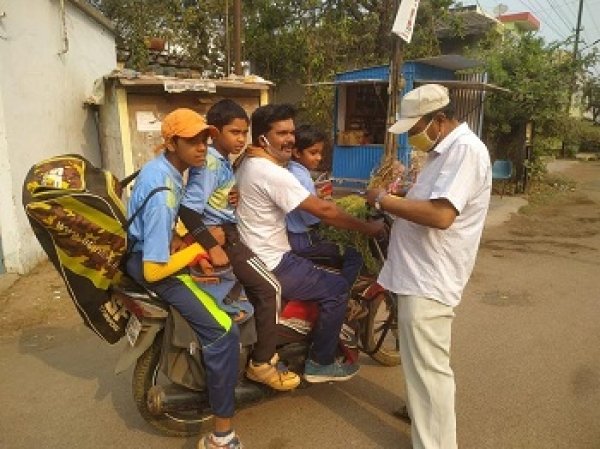 मास्क नहीं लगाने वालों के खिलाफ निगम ने छेड़ा बड़ा मुहिम, 251 लोगों पर लगाया जुर्माना