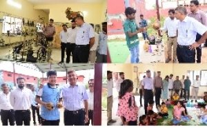 मुख्य सचिव ने शिल्पनगरी पहुंच समर कैंप के बच्चों का किया प्रोत्साहनसी-मार्ट, एम्पोरियम, वन चेतना केंद्र, गार्मेंट फैक्ट्री का किया निरीक्षण