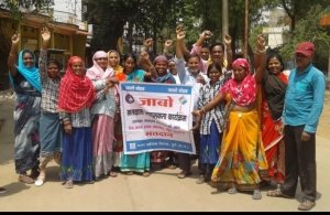 मतदान: जाबो कार्यक्रम के तहत वार्ड 42 में हुए मतदाता जागरूकता अभियान महिलाओं ने निकाली रैली