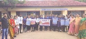डायरिया से बचाव के लिए स्कूल में हुआ जागरुकता कार्यक्रम