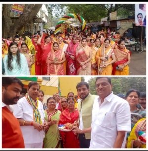 संयम पद की ओर अग्रसर हो रहे वीर दीक्षार्थीयो का अभिनंदन जिला भारतीय जनता पार्टी दुर्ग के द्वारा भव्यता के साथ संपन्न हुआ