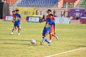 छत्तीसगढ़ और पश्चिम बंगाल ने फाइनल में बनाई जगह ,केंद्रीय खेल राज्य मंत्री ने खिलाड़ियों का किया उत्साहवर्धन