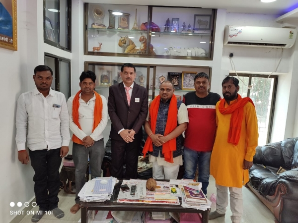 पिछड़ा वर्ग मोर्चा प्रदेश सदस्य का हुआ स्वागत