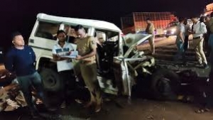 बोलेरो और ट्रक की भीषण टक्कर में 4 की मौत, भंडारा जिले में हुआ दर्दनाक हादसा