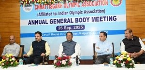 मुख्यमंत्री साय की बड़ी घोषणा,ओलंपिक प्रतिभागियों को मिलेगा 21 लाख रुपये का प्रोत्साहन