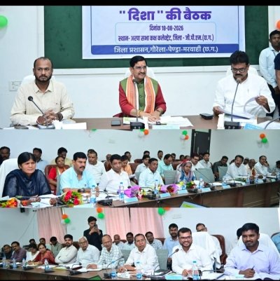 विकास योजनाओं को मिले गति, निर्माण कार्य समय-सीमा में हों पूर्ण : केन्द्रीय राज्य मंत्री  तोखन साहू