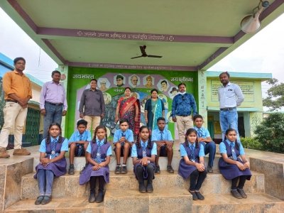 एनएमएमएसई एंट्रेंस एग्जाम में राष्ट्रीय स्तर पर स्वच्छता पुरुष्कार प्राप्त मिडिल स्कूल पोटिया के 10 छात्रों का हुआ चयन