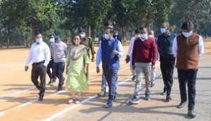 बलौदाबाजार : गणतंत्र दिवस परेड स्थल का कलेक्टर ने किया निरीक्षण