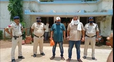 शांति व्यवस्था भंग को लेकर पुलिस ने पुराने बदमाश पिंकी राय व शशिकांत को भेजा जेल