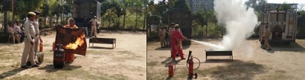 बालिका गृह की बच्चियों ने सीखे आग से बचाव के तरीके