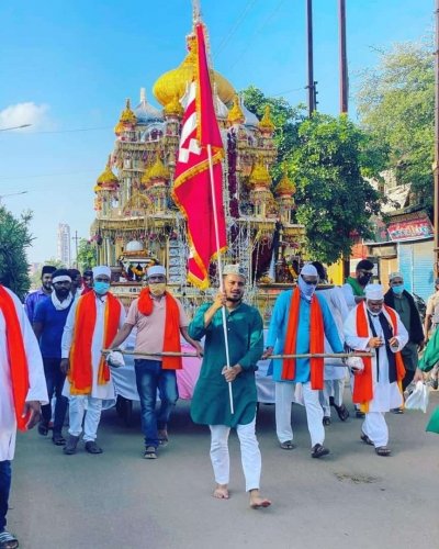 कोरोना के कारण मोहर्रम पर की गई केवल रस्म अदायगी