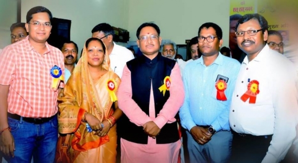 श्री विष्णुदेव साय को छत्तीसगढ़ के मुख्यमंत्री बनने पर छतीसगढ़ प्रदेश कंवर समाज ने दी बधाई एवं शुभकामनाएं