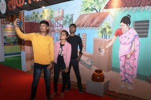 सिंगल विलेज स्कीम का मॉडल बना आकर्षण का केंद्र..