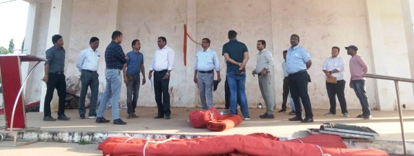 कलेक्टर ने राज्योत्सव की तैयारी का लिया जायजा