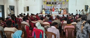 जनपद पंचायत छुरिया के सामुदायिक भवन में मूल्यांकन शिविर का हुआ आयोजन