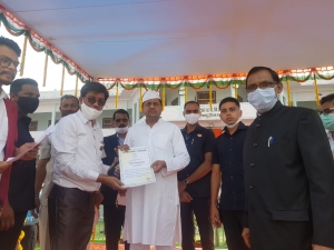 गणतंत्र दिवस मुख्य समारोह में प्रदीप शर्मा एवं फनेन्द्र जैन सम्मानित