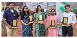 उत्कृष्ट कार्य करने वाले 61 अधिकारी कर्मचारियों को किया सम्मान