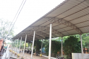 महापौर एवं भिलाई नगर विधायक के प्रयासों से निगम के विभिन्न क्षेत्रों में हो रहा है डोम शेड का निर्माण