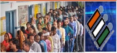चौथे चरण का मतदान संपन्न , 05 बजे तक 62% मतदान पश्चिम बंगाल में सबसे अधिक तो जम्मू कश्मीर में सबसे कम मतदान