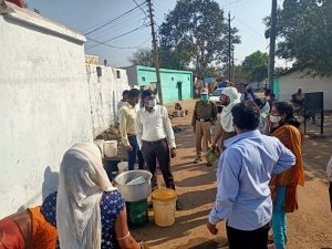गृहमंत्री के निर्देश पर निगम अमला पहुंचा पुरैना , पानी का परीक्षण करने मोरिद में स्थापित होगा लैब