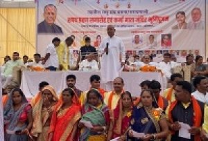 गृहमंत्री साहू समाज के शपथग्रहण समारोह में  शामिल हुए...