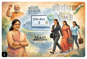 आर्टिकल  SHe-Box पोर्टल: कार्यस्थल पर महिलाओं की सुरक्षा का डिजिटल कवच