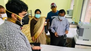 मेयर केयर कोविड सेंटर का जिलाधीश ने किया निरीक्षण, शीघ्र होगा प्रारंभ