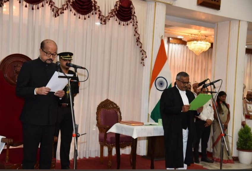 कृष्ण राम महापात्र ने छत्तीसगढ़ हाईकोर्ट के मुख्य न्यायाधीश पद की ली शपथ, समारोह में जुटे कई दिग्गज