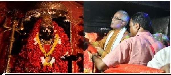 आस्था का अर्पण, मुख्यमंत्री ने माईं जी को ग्यारह किमी लंबी चुनरी अर्पित कर विश्व रिकार्ड में नाम दर्ज कराया दंतेवाड़ा की बहनों का