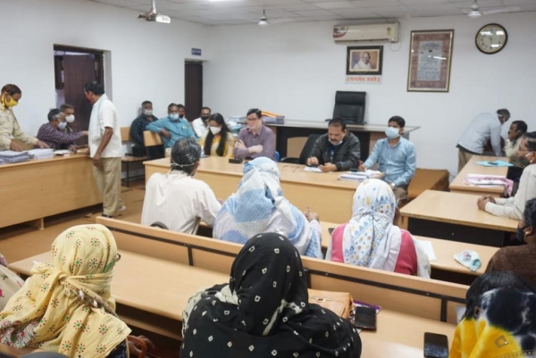 मतदाता सूची तैयार करने के लिए प्राधिकृत अधिकारी एवं बी.एल.ओ. को दिया गया प्रशिक्षण