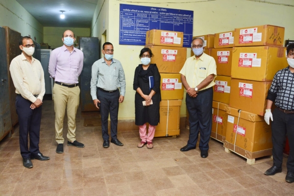 केडिय़ा समूह ने कोविड पीडि़तों की सुविधा के लिए दिए 4 वेंटिलेटर