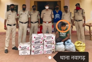 पुलिस ने पकड़ा अवैध शराब तस्करों के बड़ा गिरोह, 27 पेटी शराब के साथ 3 आरोपी गिरफ्तार