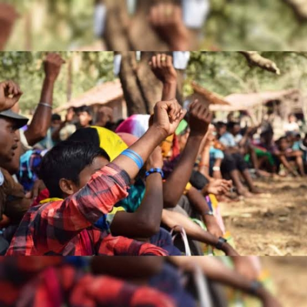 जंगल काटकर कब्जा करने पर आदिवासी आक्रोशित , नहीं मिल रहीं सुविधाएं , जमीन पर कब्जा बड़ा मुद्दा