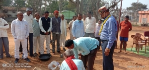 बिरगुड़ी मे गोधन न्याय योजना का शुभारंभ हुआ