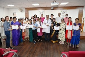 जवाहरलाल नेहरू अस्पताल में मनाया गया विश्व स्तनपान सप्ताह