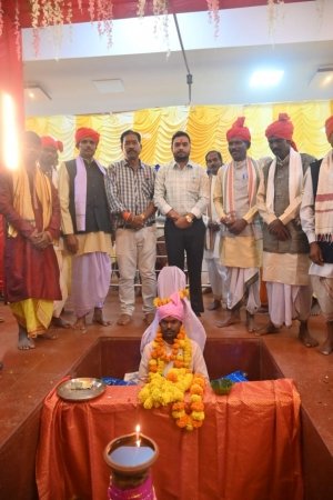 बस्तर दशहरा: शांतिपूर्ण पर्व के लिए सदियों पुरानी परंपरा &#039;जोगी बिठाई रस्म&#039; सम्पन्न