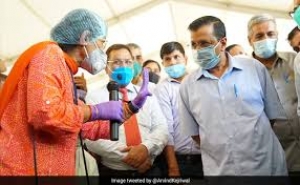 अरविंद केजरीवाल का केंद्रीय स्वास्थ्य मंत्री को पत्र, कोरोना को लेकर की ये मांग