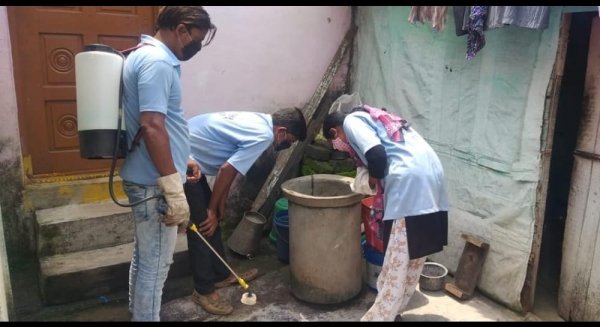 डेंगू से बचाव और मच्छर उन्मूलन के लिए निगम ने छेड़ा अभियान
