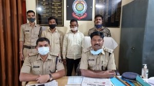 कोरोना हेतु तैनात फ्क्सि पाईट द्वारा जगदलपुर में गांजा तस्करों पर की गई कार्यवाही