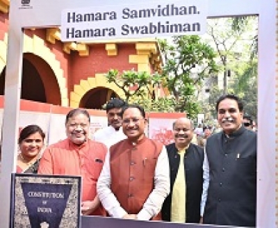 संविधान में आस्था रखकर आगे बढ़ रहा है विश्व का सबसे बड़ा लोकतंत्र भारत : मुख्यमंत्री साय