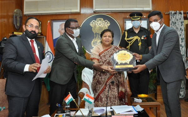 कोविड-19 के दौरान भूतपूर्व सैनिकों द्वारा दिया गया योगदान सराहनीय : सुश्री उइके